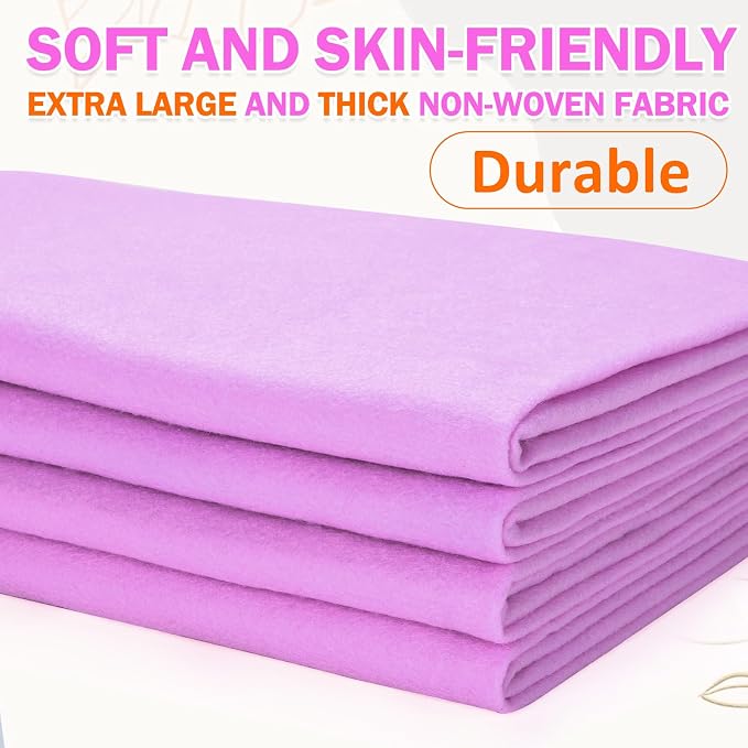 XSEINO Light Purple Large Felt Fabric 72" X 36 ", 1.4 mm Thick Soft Felt Fabric - Image 6