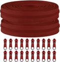 Sawoake 10 Yards Bulk Zipper, Zippers by Zipper