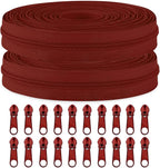 Sawoake 10 Yards Bulk Zipper, Zippers by Zipper