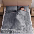yescool Weighted Blanket for Adults Heavy Blanket for Sleeping Perfect for - Image 2