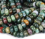 ICAI Beads 5x8mm Natural Beads Rondelle Spacer Loose Beads - Image 4