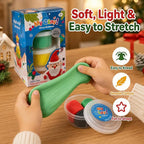 Air Dry Clay for Kids, 4 Christmas Mini Modeling Clay Sets, DIY Snowman Model - Image 4