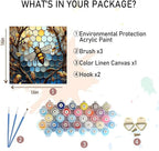xackcme Bee Paint by Numbers for Adults - Image 2