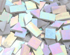 Iridescent Mosaic Tiles 200 Pieces Stained Glass Tile Pieces - Image 3