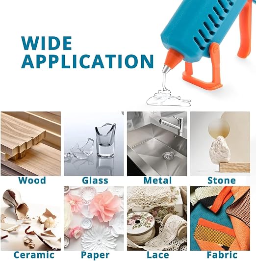 Tilswall Hot Glue Sticks, Compatible - Image 5