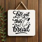 Funny Stencils 4in 56pcs Reusable Plastic Templates Proverb Craft Paint - Image 6