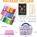Artecho Polymer Clay Kit, 50 Colors Oven Bake Clay | Modeling Clay - Image 2