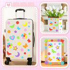 1400Pcs Foam Stickers Colorful Flower Butterfly Foam Shapes Stickers - Image 8