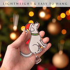 God Say You are Christian Christmas Ornament 2025, God Says I am 2D Flat - Image 5