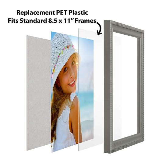 Icona Bay PET Plexiglass, Thin & Flexible Plastic Sheets, Picture Frame - Image 4