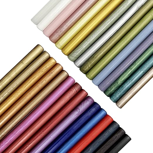 30 Pcs Mini Glue Gun Wax Seal Sticks by MINGYUESKYWAXSEAL