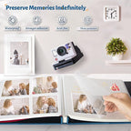 Artfeel Photo Album Self Adhesive Scrapbook, 60 Pages Large Photo Book - Image 2
