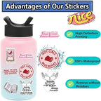 104 PCS Romance Book Stickers for Kindle- Bookish Fantasy Dragon Aesthetic - Image 5