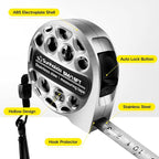 4-in-1 Laser Tape Measure with Laser Level Crosshairs |130ft/40m Laser - Image 3