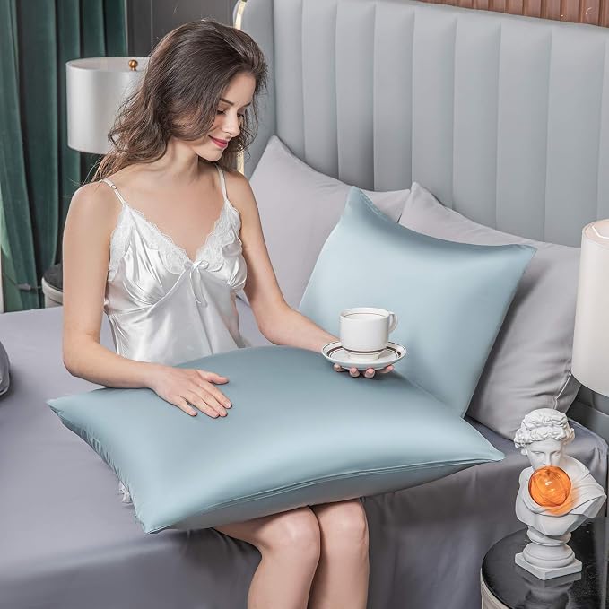 Mulberry Silk Pillowcase for Hair and Skin - Image 5