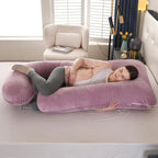 Victostar Pregnancy Pillow, 57 inches U Shaped Maternity Pillow - Image 7