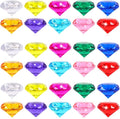 Niceup 52PCS Kids Gems Diamond Toys 1.57in Treasure Jewels Pool Diving Swimming by Niceup