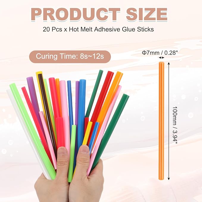 PATIKIL Hot Glue Sticks for Glue Gun - Image 2