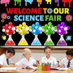 Science Bulletin Board Set 3D Balloon Welcome to Our Science Fair Board Craft - Image 4