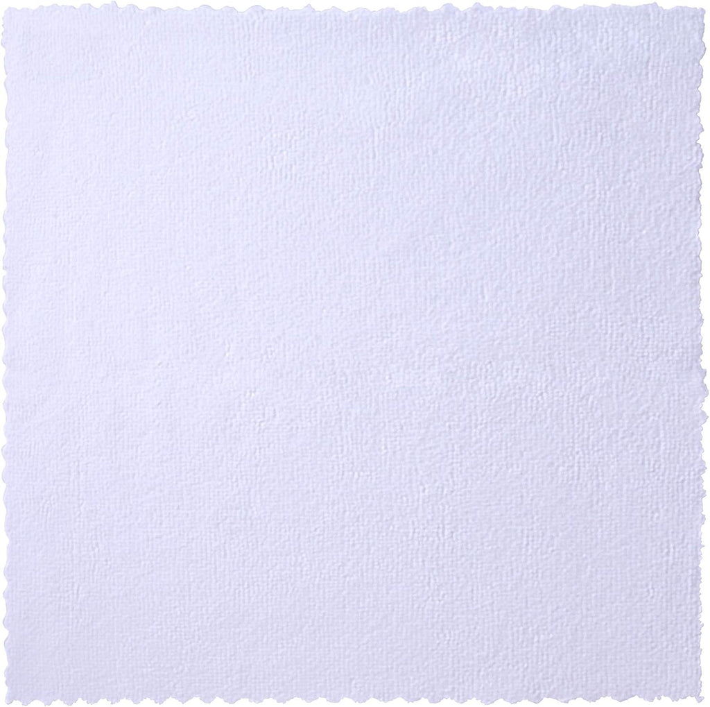 Eurow 200GSM Microfiber Cleaning and Drying Cloths with Dispenser Box, Reusable, Streak-Free, Scratch-Free, Ultra Absorbent, Edgeless for All Surface Types, 12x12in, 50-Pack, White