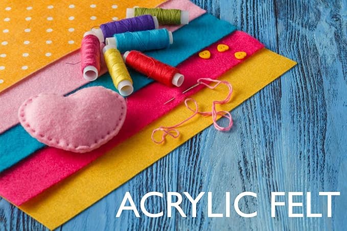 FabricLA Acrylic Felt Sheets for Crafts - Image 2