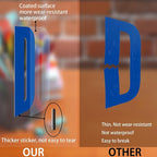 Letter Stickers, Mailbox Numbers, 3 Inch Waterproof Vinyl Alphabet | 3 Inch Blue - Image 4