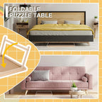 Yacona Puzzle Board 1500 Pieces, Jigsaw Puzzle Table - Image 3
