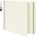Vienrose Scrapbook Album 10x10 Inch Blank Thick Kraft Paper DIY Scrapbooking by Vienrose