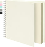 Vienrose Scrapbook Album 10x10 Inch Blank Thick Kraft Paper DIY Scrapbooking by Vienrose