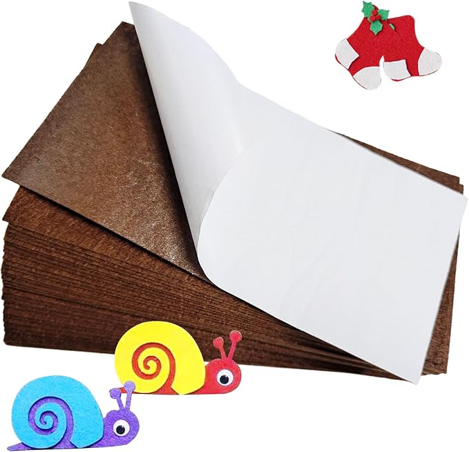 Jtnohx Self Adhesive Felt Sheets, Sticky Fabric Square - Image 5