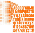 810 Piece 10 Sheet Letter Stickers by Llewyn