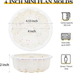 4 Inch Silicone Mini Fluted Tube Cake Pans - Image 4