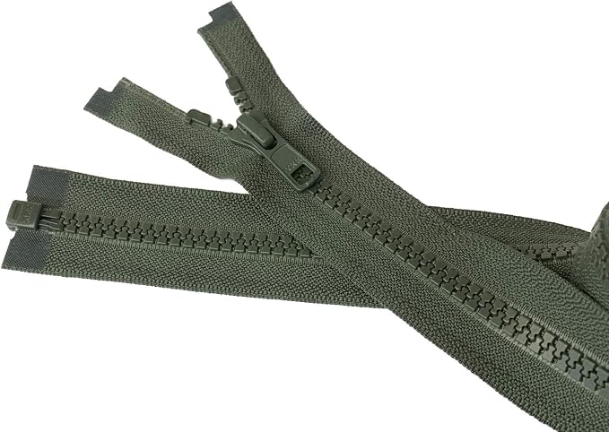 2pcs 30 Inch YKK #5 Vislon Molded Plastic Separating by YKK