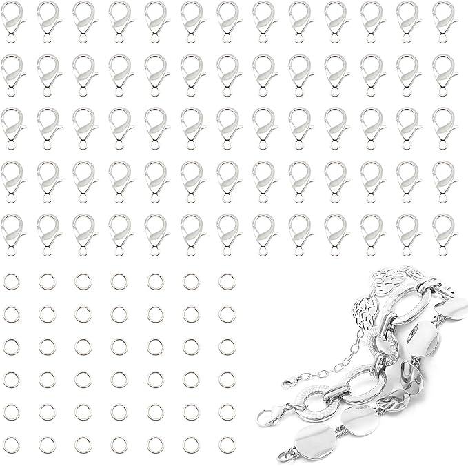 FENGWANGLI Necklace Clasp for Jewelry Making, Bracelet and Keychains by FENGWANGLI