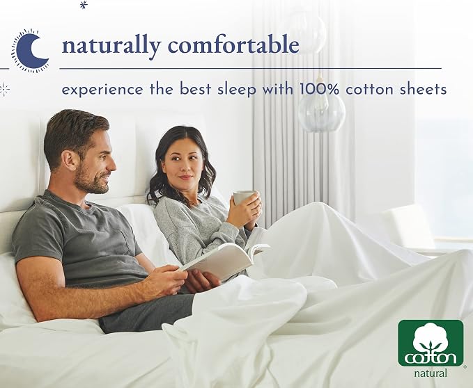California Design Den 100% Cotton 2-Pack Sheets - Image 7