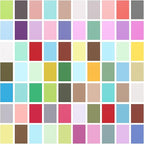 Kingdder 70 Pcs Solid Color Jelly Fabric Quilting Strips, 2.55 Inch Precut - Image 7