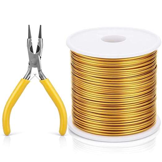 Mudder 1 Roll Gold 18 Gauge Wire by Mudder