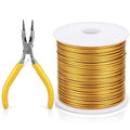 Mudder 1 Roll Gold 18 Gauge Wire by Mudder