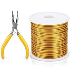 Mudder 1 Roll Gold 18 Gauge Wire by Mudder