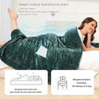 Alomidds Sherpa Fleece Weighted Blanket - Image 2