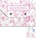 Wiooffen Leather Mahjong Card Clutch Holder Pouch Chinoiserie Mahjong Card by Wiooffen