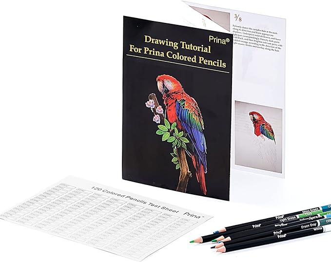 PRINA Art Supplies 120 Colors Colored Pencils Set - Image 7