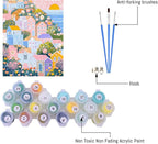 Clendo DIY Paint by Numbers Kit - Image 3