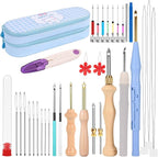 35Pcs Punch Needle Kit Adult Beginner, Adjustable Punch Needle Tool by Sukhumvit