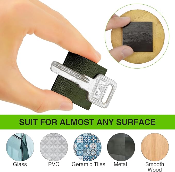 Magnets with Adhesive Backing, Pre-Cut Self Sticky Magnets, Bulk Value Pack - Image 2