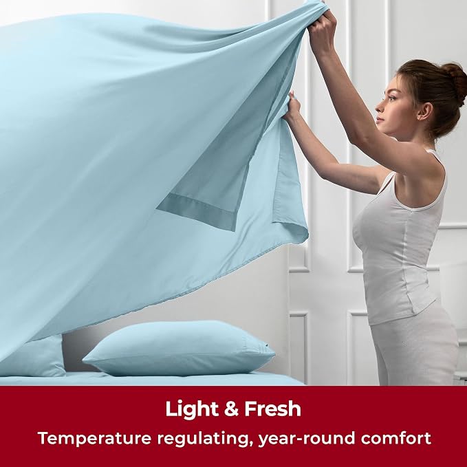 Mellanni Split King Sheets Set - Image 4