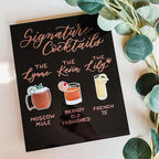 8x10 Inch Black Acrylic Sign - Image 4