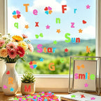 Glitter Foam Letter Stickers 335 Pcs Self-Adhesive Uppercase & Lowercase ABC - Image 5
