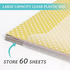 Caydo 12 Pcs Scrapbook Paper Storage - Image 3