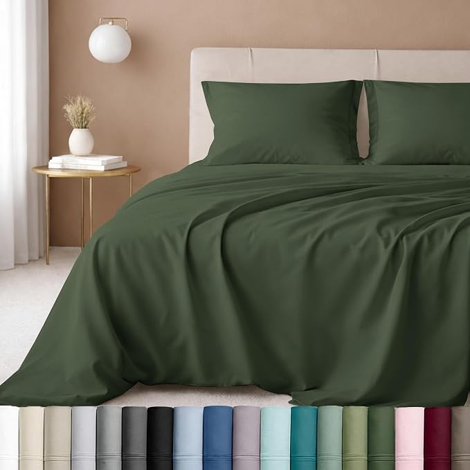 California Design Den 100% Cotton Sheets Queen Size Set by CaliforniaDesignDen
